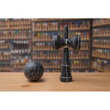 Cumpara ieftin Kendama din lemn 18 cm, cracked&ndash; model clasic cu design crapat - DKEND3009