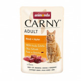 Animonda CARNY Cat Adult vită + pui 85 g