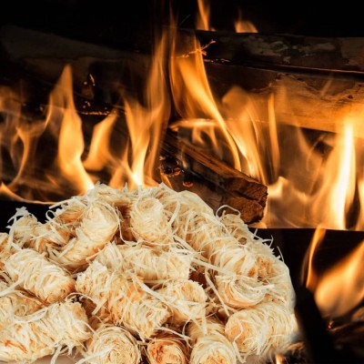 Gossi aprinzatoare pentru foc bio 10 kg foto