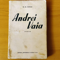 N. D. Cocea - Andrei Vaia (Ed. Alcalay - 1934) ediția a III-a