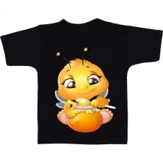 Tricou &amp;quot; Bee eating honey &amp;quot; foto