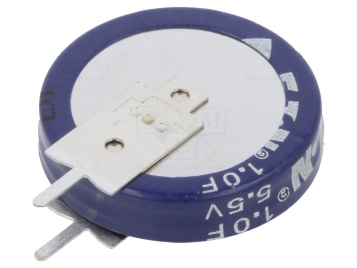 Supercondensator 1F 5,5V THT