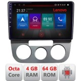 Navigatie VW Golf 5 2004-2010 clima manuala Android radio gps internet Octa Core 4+64 LTE KIT-golf5-manual+EDT-E510-PRO CarStore Technology