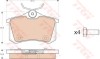 Set placute frana,frana disc PEUGEOT 207 (WA, WC) (2006 - 2016) TRW GDB1973