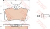 Set placute frana,frana disc PEUGEOT 207 (WA, WC) (2006 - 2016) TRW GDB1973