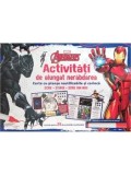 Cumpara ieftin Activitati de alungat nerabdarea. Carte cu planse reutilizabile si carioca. Marvel Avengers/***