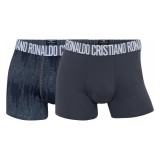 Cristiano Ronaldo boxeri de bărbați 2pack CR7 Activ grey - L