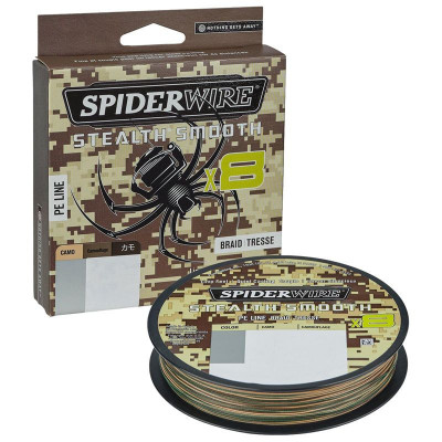 SpiderWire Stealth Smooth 8 camo 300m 0,19mm 18kg foto