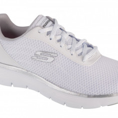 Pantofi pentru adidași Skechers Flex Appeal 5.0 - Uptake 150206-WSL alb