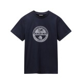 Tricou Barbati Napapijri S-Bollo SS 1 Blu Marine, Bumbac, Marimea M