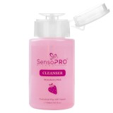 Cleanser unghii SensoPRO Milano Strawberry Cleaner - Degresant, 160 ml