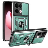 Husa Oppo Reno13 Pro protectie camera Techsuit CamShield Series, verde