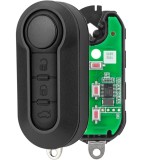 Cheie Auto Completa Programabila 433MHz, 3 butoane, cip ID46, compatibila Fiat 500L, Ducato, Bravo, Iveco Daily, Peugeot Boxer &ndash; sistem Marelli &ndash; cu e