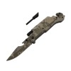 Briceag de vanatoare DEPOX&reg;, Military Blade, otel inoxidabil, 22 cm, verde