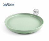 SET 6 FARFURII INTINSE CERAMICA 27 CM, YVONNE, ART OF DINING BY HEINNER