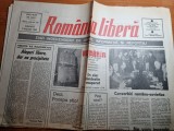 romania libera 7 ianuarie 1990-convorbiri romano-sovietice,art. revolutia