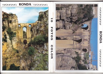 bnk cp Spania - Ronda - pliant cu 10 carti postale necirculate foto