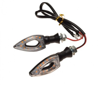 Set 2 lampi semnalizare LED, culoare negru, AM1476 Cod Produs: MX_NEW AM1476 foto