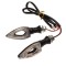 Set 2 lampi semnalizare LED, culoare negru, AM1476 Cod Produs: MX_NEW AM1476