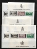 ROMANIA 1939-PT.INZESTRAREA ARMATEI, LOT 5 BLOC.DANT.&quot;PRO PATRIA&quot; MNH - LP 135, Nestampilat