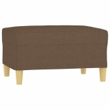 Cumpara ieftin Taburet, maro, 70x55x41 cm, material textil