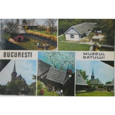 Bucuresti. Muzeul satului. Carte postala circulata