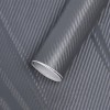 Folie colantare auto Carbon 3D - Antracit (3m x 1,27m), AVEX