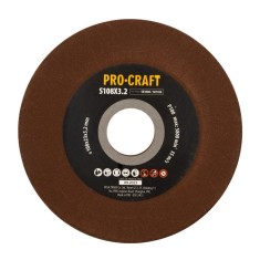 Disc de ascutit pentru ascutitor cu lant S108x23x3.2 GRANULATIE P100, NUMAR ROTATII 5800 RPM PROCRAFT Compatibil cu SK1000 Innovative ReliableTools foto