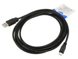 Cablu USB 2.0 A la micro B 3m negru