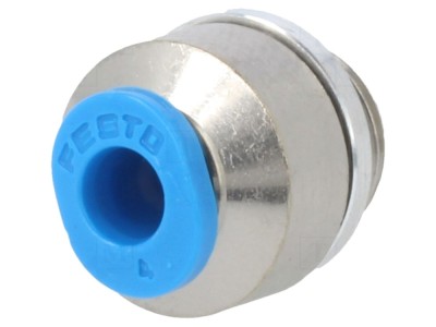 Conector push-in simplu cu garnitură NBR foto