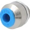 Conector push-in simplu cu garnitură NBR