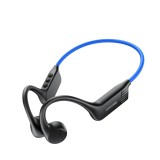 Cumpara ieftin Casti Sport DOOGEE BoneBeat Run, Albastre, Open-Ear, Bone Conduction, IP66, Bluetooth, 10h Autonomie, Confort Sport