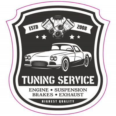 Abtibild Tag Retro Tuning Service 019 281022-16 foto