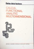 CALCUL FUNCTIONAL ANALITIC MULTIDIMENSIONAL-FLORIAN-HORIA VASILESCU-353019