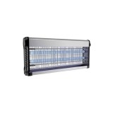 Aparat antiinsecte profesional UV, 2x20W, raza 200 mp, muste, tantari, 65 cm