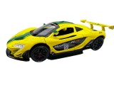 Macheta metal McLaren McCallum P1 GTR 1:22 cu lumini si sunete deschide usile