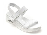 Sandale SKECHERS albe, UNO, din material textil