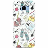 Husa silicon pentru Samsung S8, School
