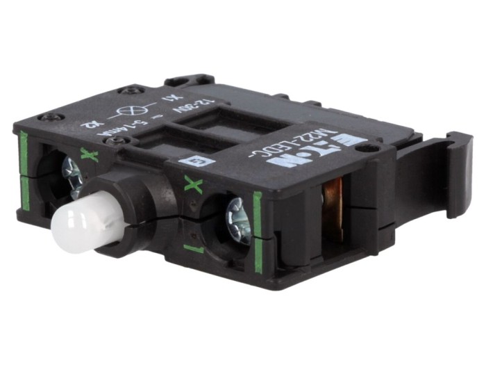 Element de iluminare LED verde 22mm