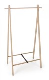 Cumpara ieftin Suport haine lemn natur Daiki 89x52x151 cm