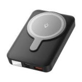 POWER BANK Vention 10.000 mAh, 22.5W magnetic, wireless, 2 x USB-C, 1x USB-A, afisaj LED, stand integrat, 230g, negru, &quot;FHTB0&quot; (timbru verde 0.98 lei)