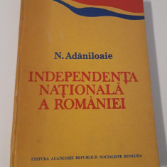 N Adaniloaie Independenta nationala a Romaniei