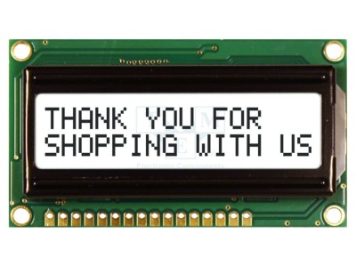 Afișaj LCD Alfanumeric 16x2 LED Alb foto