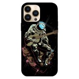 Husa compatibila cu Apple iPhone 14 Pro Max model Space concert, Silicon, TPU, Viceversa