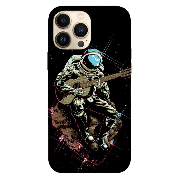 Husa compatibila cu Apple iPhone 15 Plus model Space concert, Silicon, TPU, Viceversa