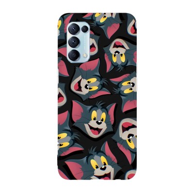 Husa compatibila cu Oppo A73, Viceversa, model Tom Pattern, Silicon, TPU foto