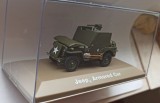 Macheta Jeep Willis Armored Car Armata SUA 1944 WW2 - Atlas 1/43, 1:43