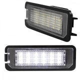 Set 2 lampi numar LED compatibile cu VW Golf 5 / 6 / 7, Passat B6 / B7, Passat CC, Eos, Polo