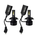 Set 2 becuri auto LED H4 V88S, canbus, 190W, 6000K, 18000lm