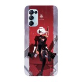 Husa compatibila cu Oppo A54 5G, Viceversa, model 2 Type B Nier Automata, Silicon, TPU, Transparent, Carcasa